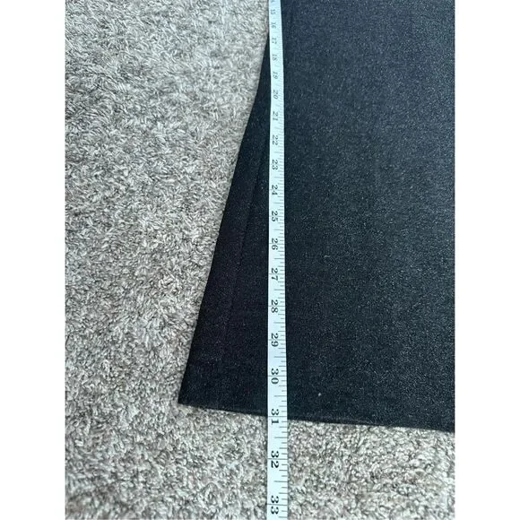 Torrid Flare Metallic Glitter Black Stretch Lurex High Rise Pull-on Pants 3X - Picture 7 of 11